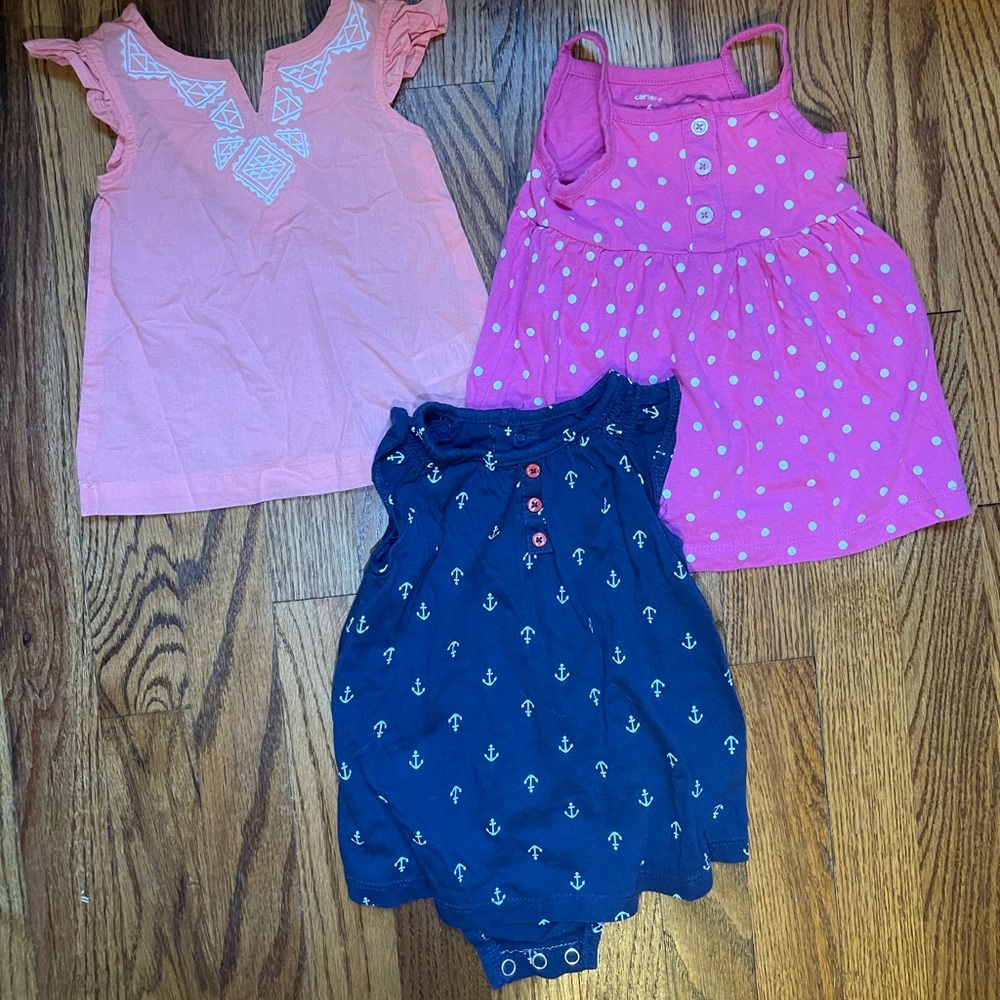 Carter’s 6 Month Lot of 3 excellent used condition!